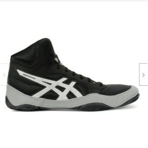 ASICS Men's Snapdown 2 Black/Silver Wrestling Shoes Sneaker Sz 7.5 J703Y.001 NEW